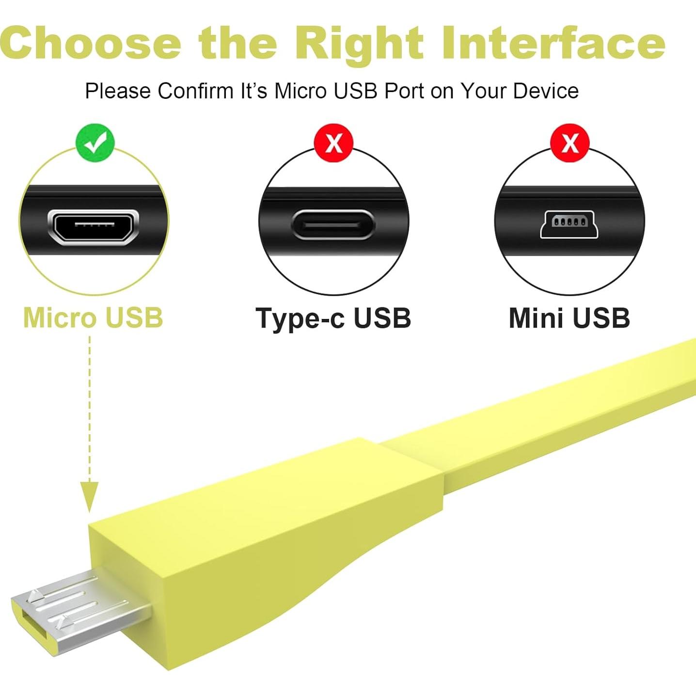 Cable de carga USB 1.19m Xivip para altavoces UE Boom