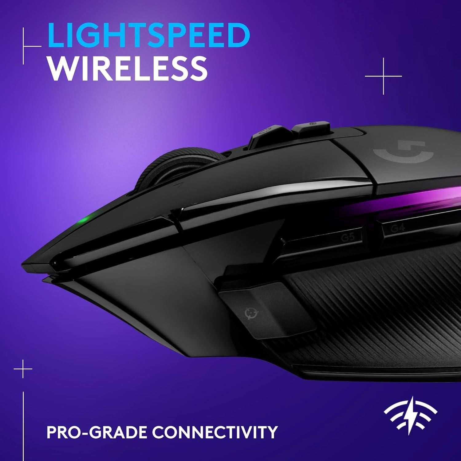 Combo Ratón Inalámbrico Logitech G502 X Plus + Micrófono Yeti GX RGB