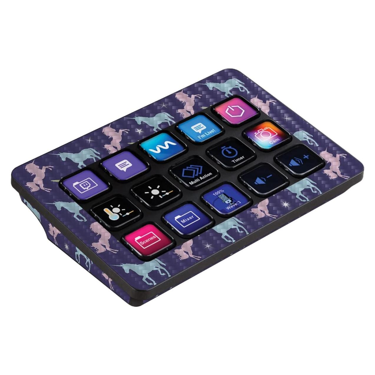 Piel de Vinilo Protectora MightySkins para Elgato Stream Deck MK.2 - Sueño de Unicornio