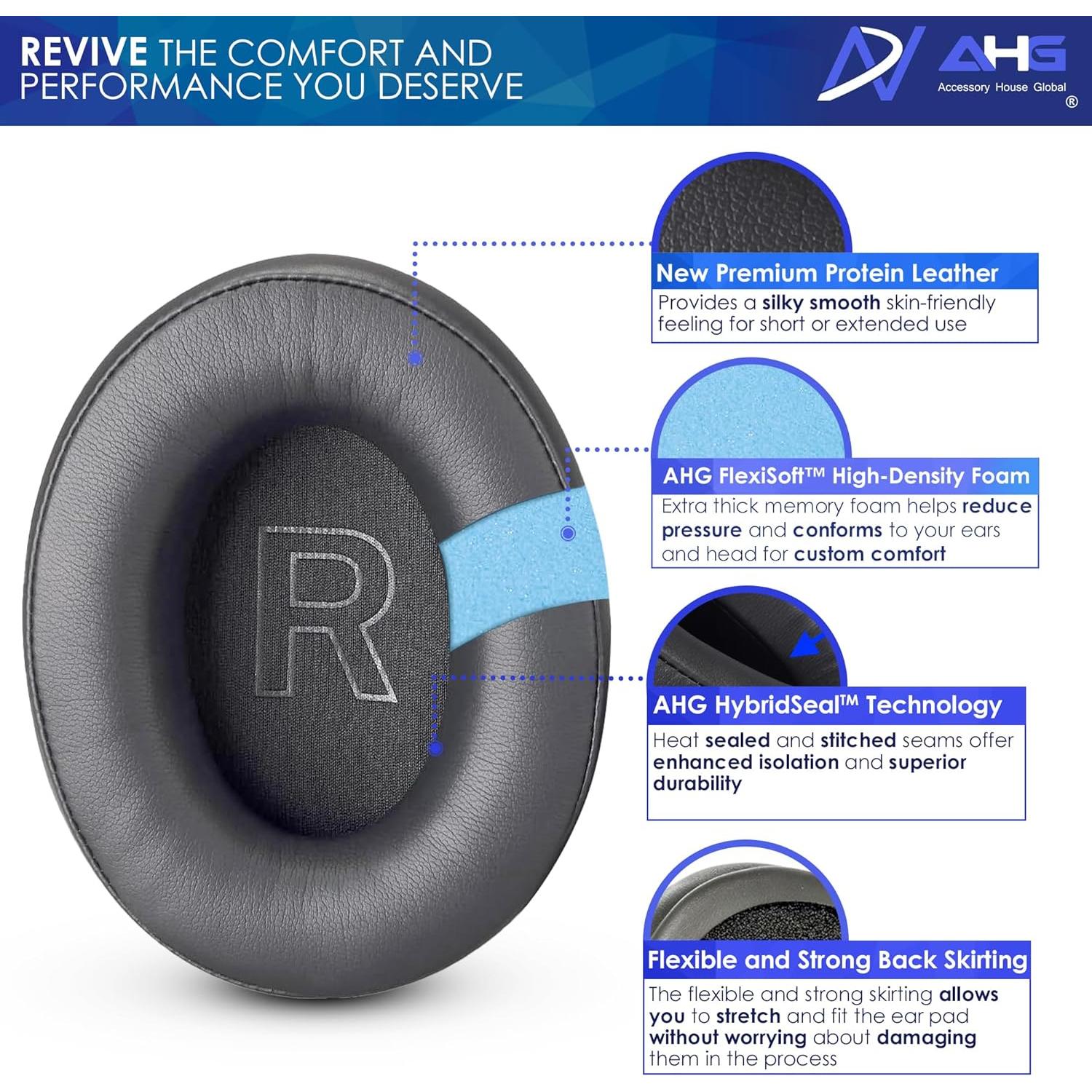 Almohadillas de Repuesto AHG para Auriculares HyperX Cloud