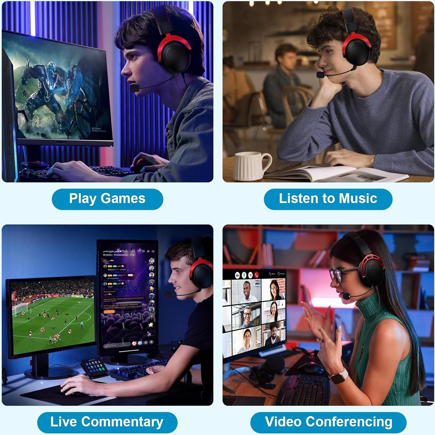 Micrófono de Reemplazo Toxaoii para Auriculares HyperX Cloud II