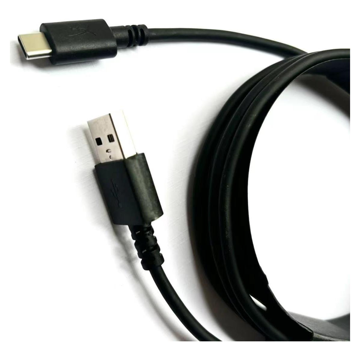 Cable de carga USB Tipo C LZYDD 180 cm para HyperX Cloud