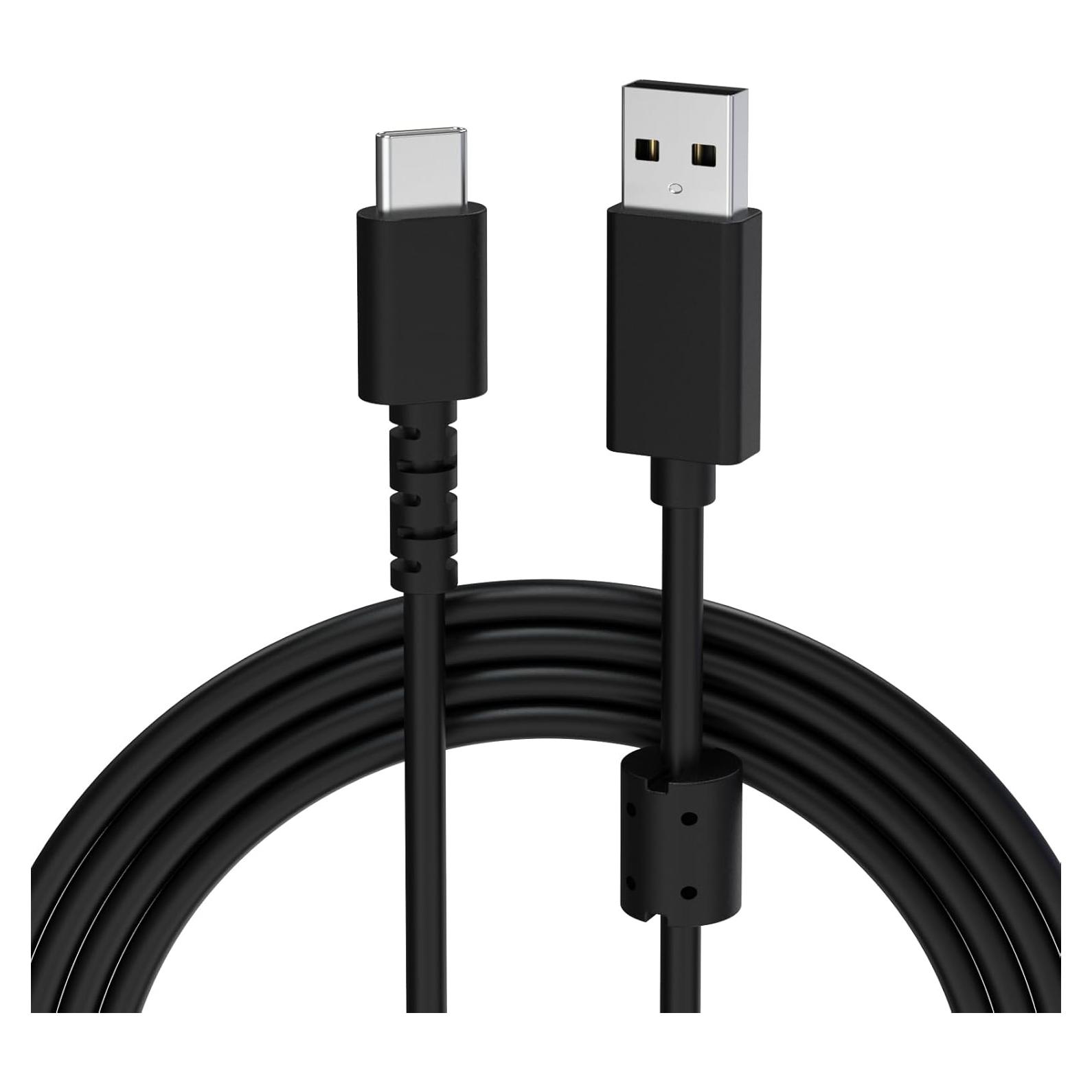 Cable de carga USB-C Arzweyk 1.8m para auriculares y teclados