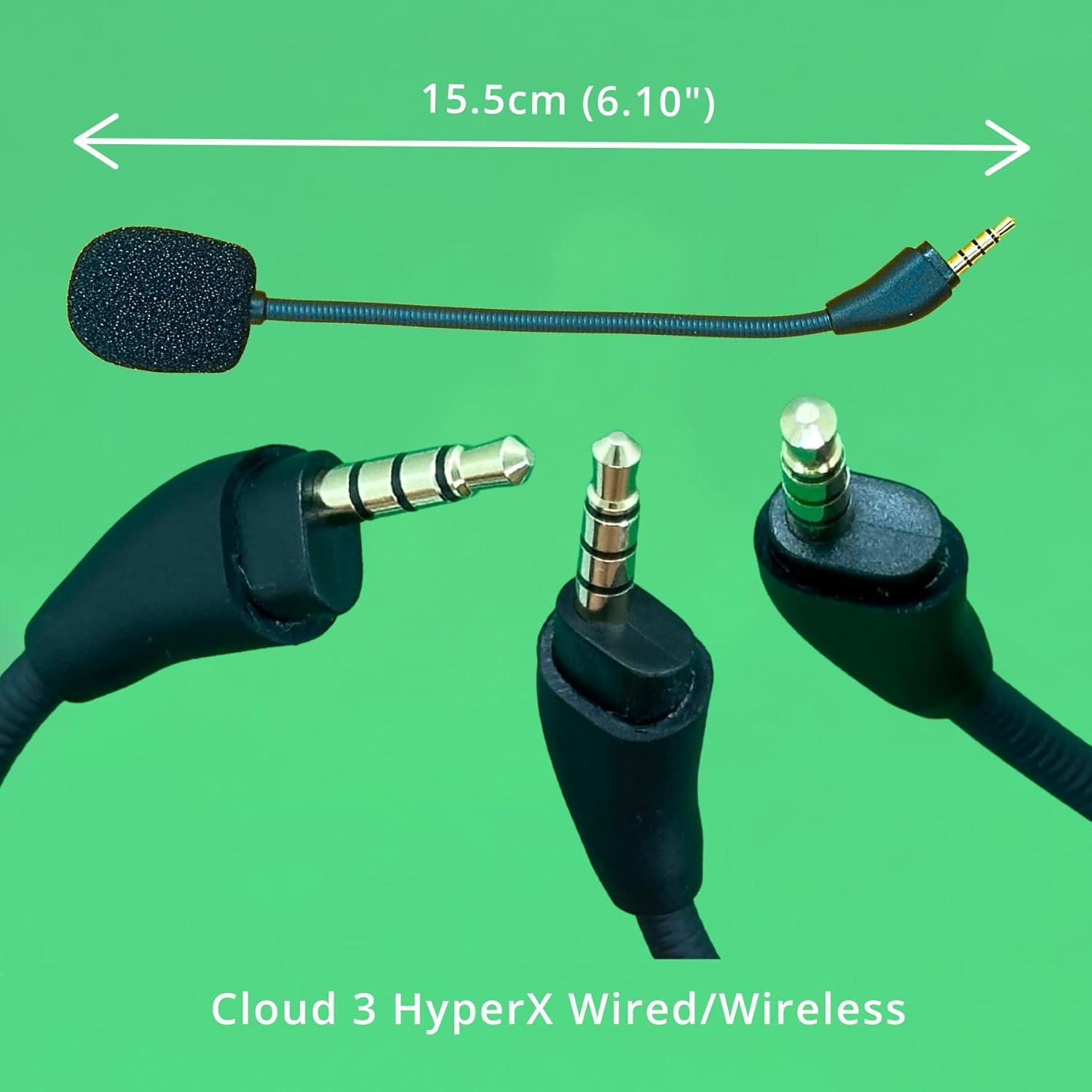 Micrófono de Reemplazo HyperX Cloud III con Cancelación de Ruido