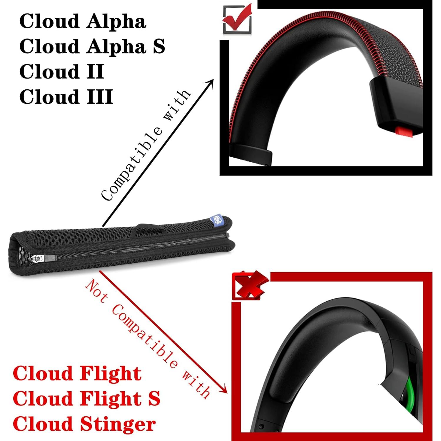 Almohadillas de Reemplazo YunYiYi para Auriculares HyperX