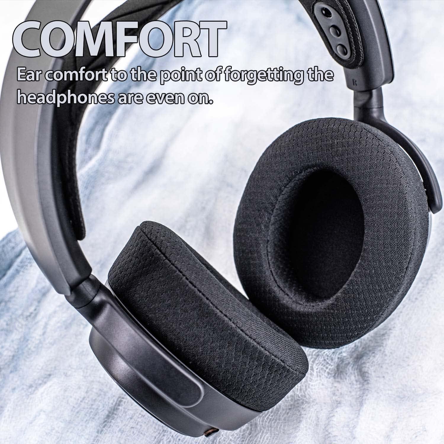 Almohadillas de Reemplazo TRANSTEK para Auriculares Arctis Nova Pro con Cable - Malla Transpirable