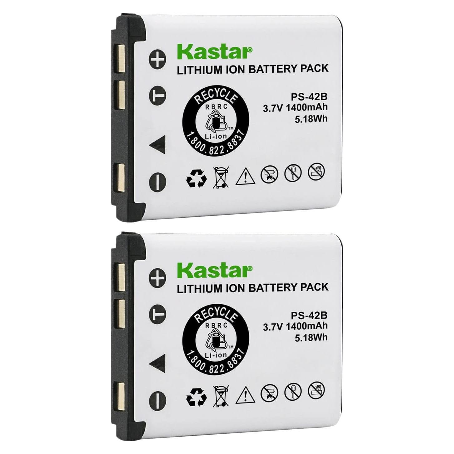 Baterías Kastar 2-Pack Litio-ion para Steelseries Arctis Nova Pro