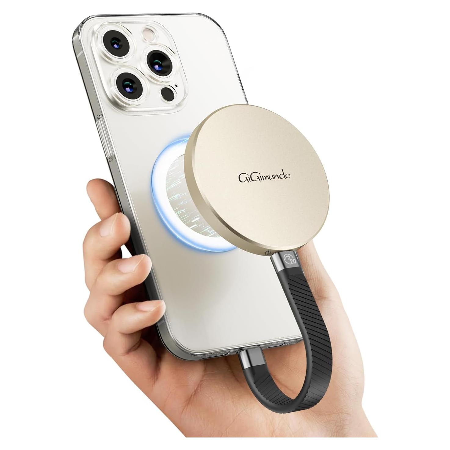 SSD Portátil Magnético GiGimundo GQ20 512GB USB-C 20Gbps