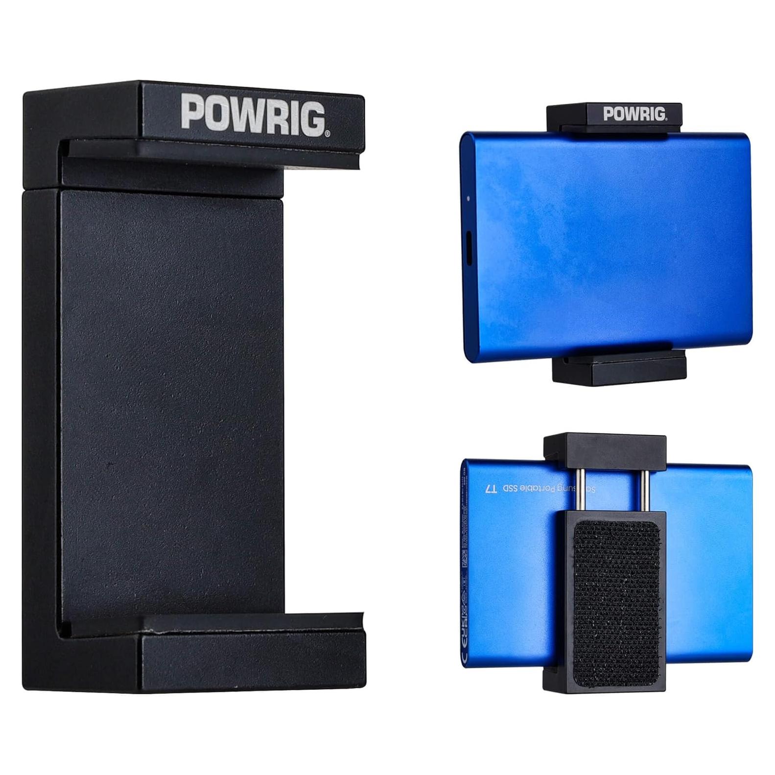 Soporte para SSD POWRIG EM-PC, compatible con T5/T7, 4.5-7 cm