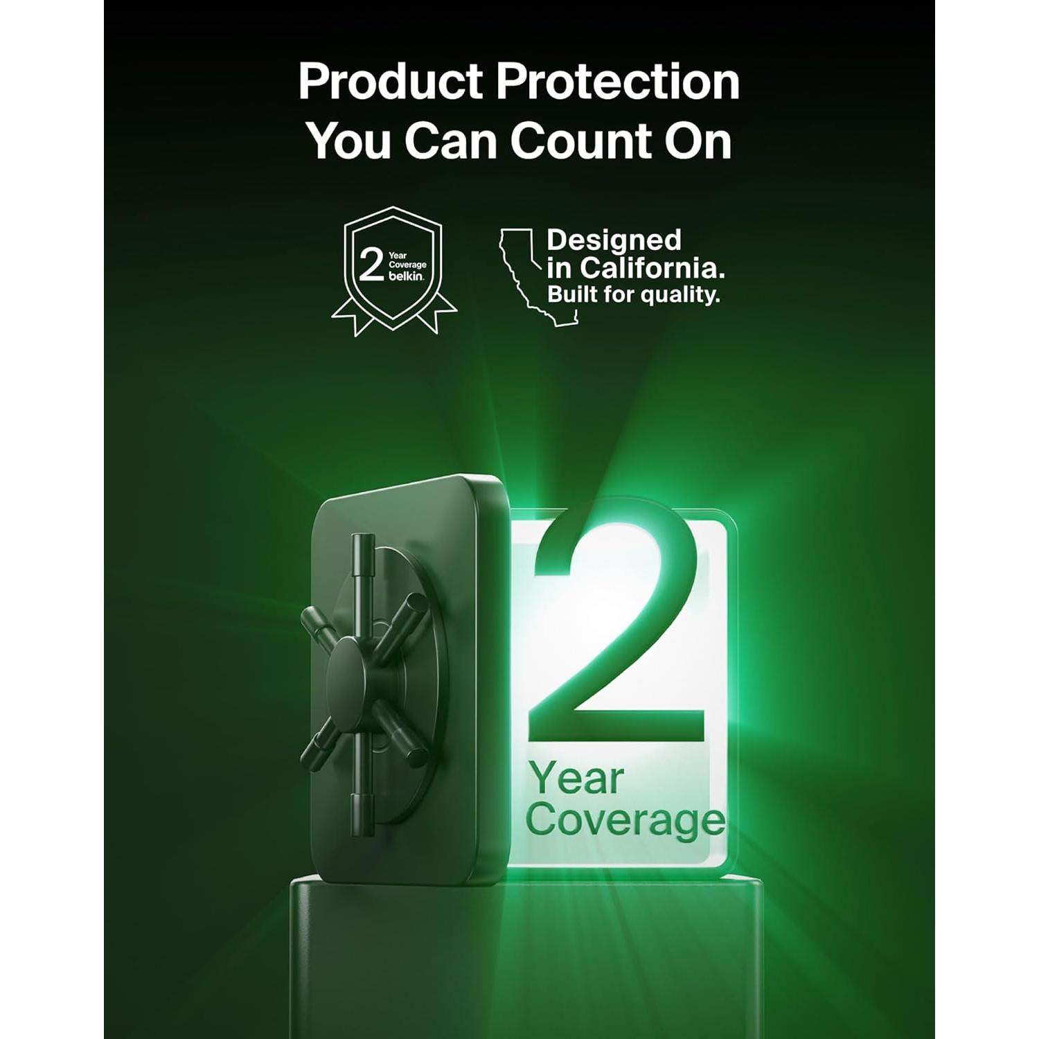 Cargador Inalámbrico 3-en-1 Belkin MagSafe 25W con Ventilador