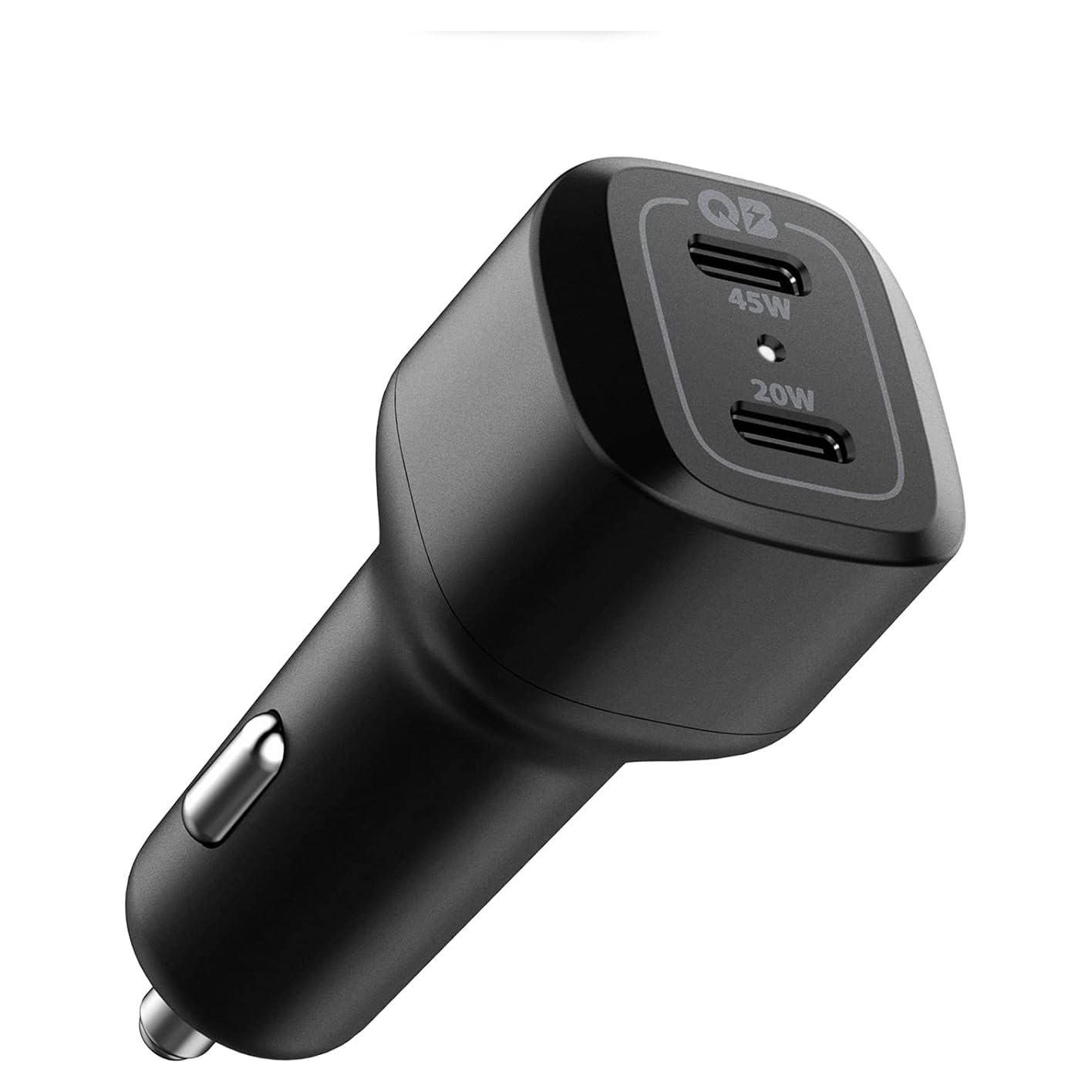 Cargador de Coche USB C Spigen 65W Dual Carga Rápida PD 3.0