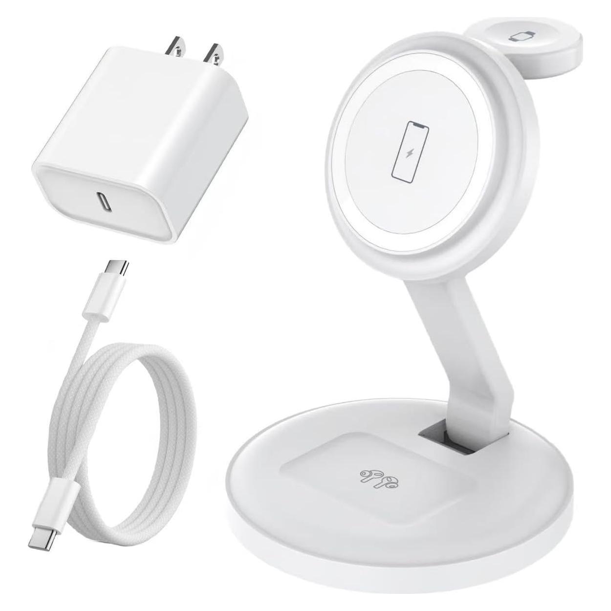 Estación de Carga Inalámbrica 3 en 1 MagSafe Apple 15W