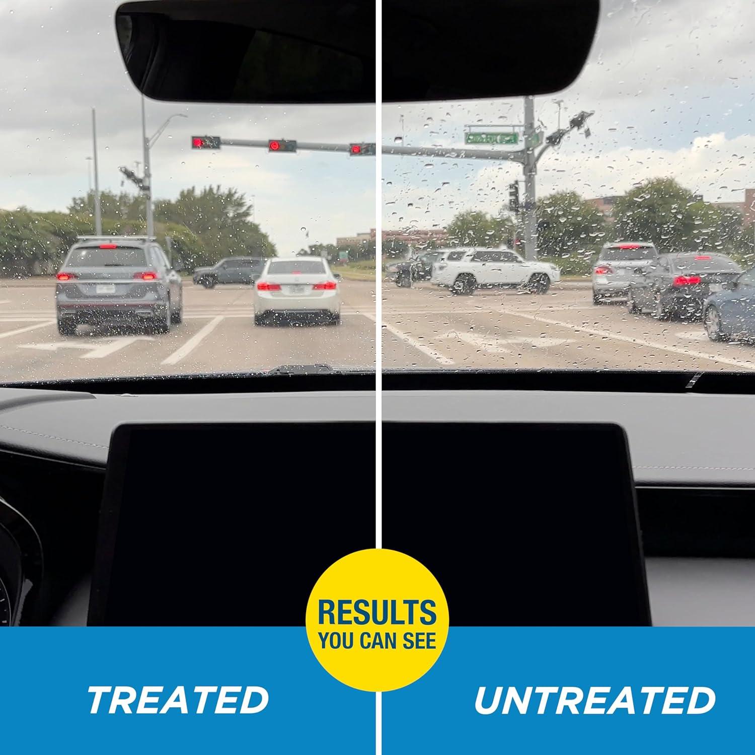 Tratamiento de Vidrio Rain-X 800002243 198 ml - Mejora Visibilidad Lluvia