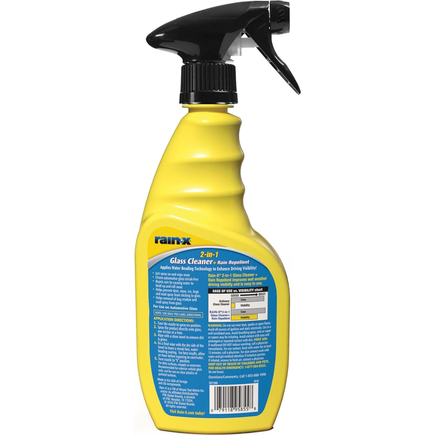 Limpiador de Cristales 2-en-1 Rain-X 5071268 680ml Sin Rayas