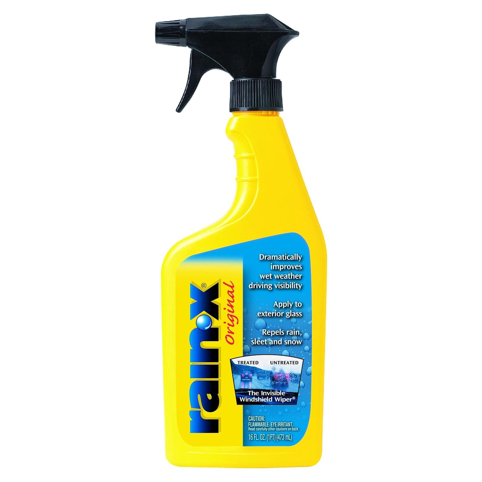 Tratamiento de Vidrio Rain-X 800002250 - 473 ml para Climas Lluviosos