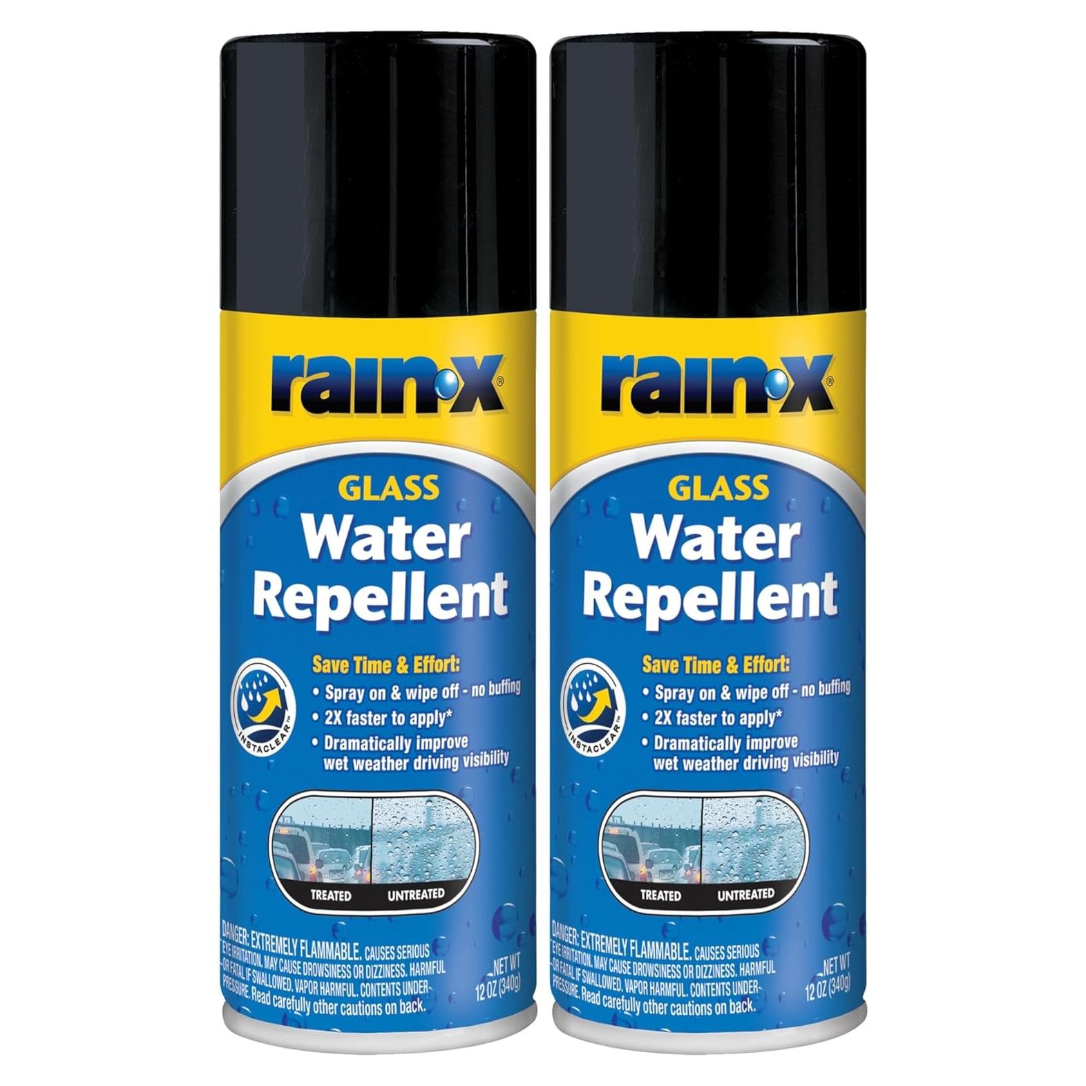 Rain-X Aerosol Repelente de Agua para Vidrios 340 g - Paquete de 2