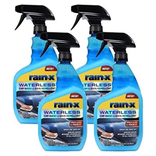 Lavado de Auto Sin Agua Rain-X 620100 Pack de 4 - 23 oz