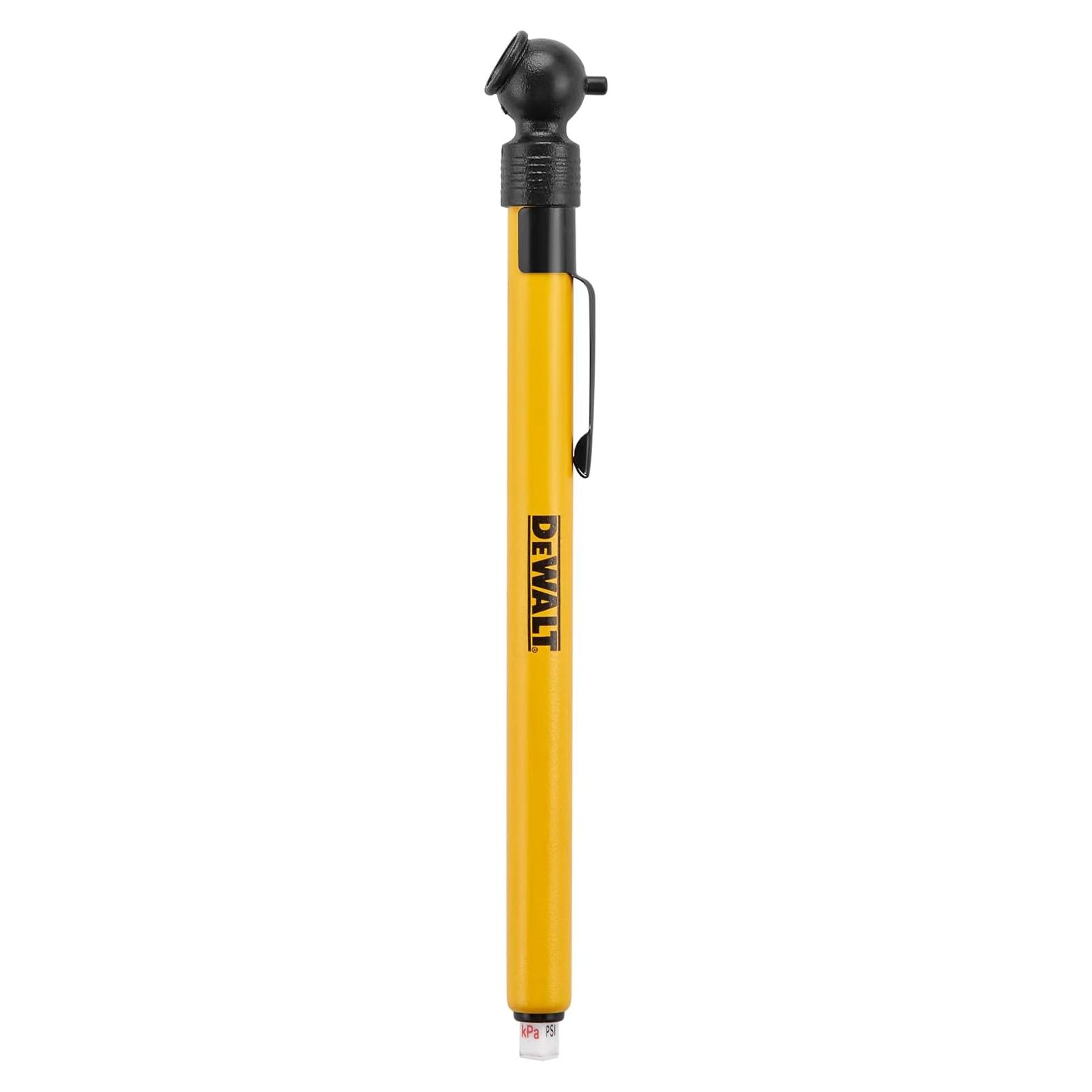 Medidor de Presión de Neumáticos DEWALT 10-70 PSI Compacto