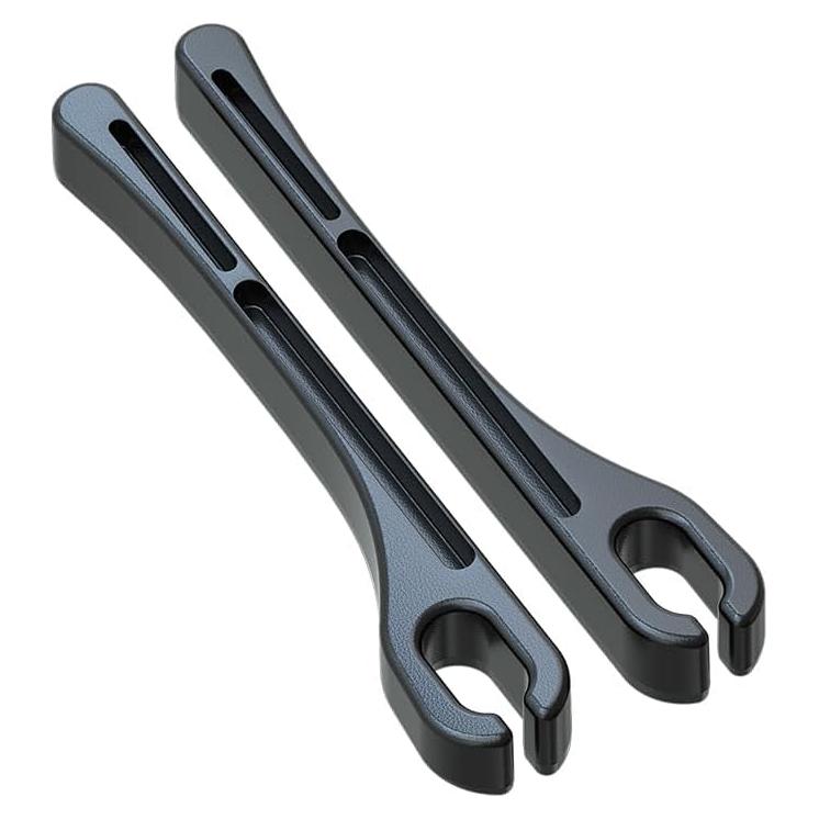 Juego de Relleno Espacio Asiento Coche Genérico Negro 2 Piezas