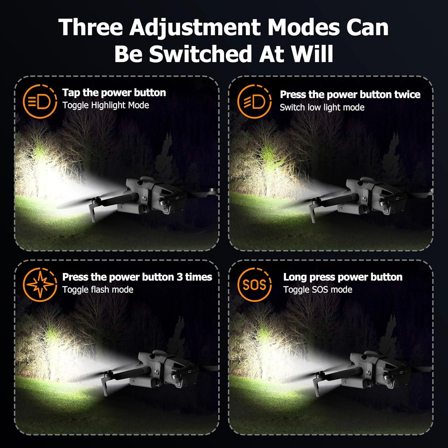 Luz de Vuelo Nocturno LED STARTRC para DJI Mini 4 Pro