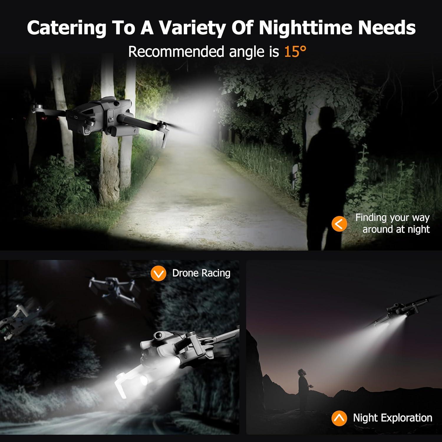 Luz de Vuelo Nocturno LED STARTRC para DJI Mini 4 Pro