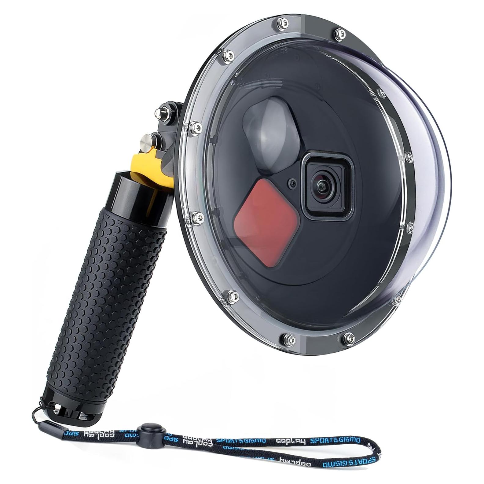 Puerto de cúpula impermeable YALLSAME para GoPro Hero 9-13