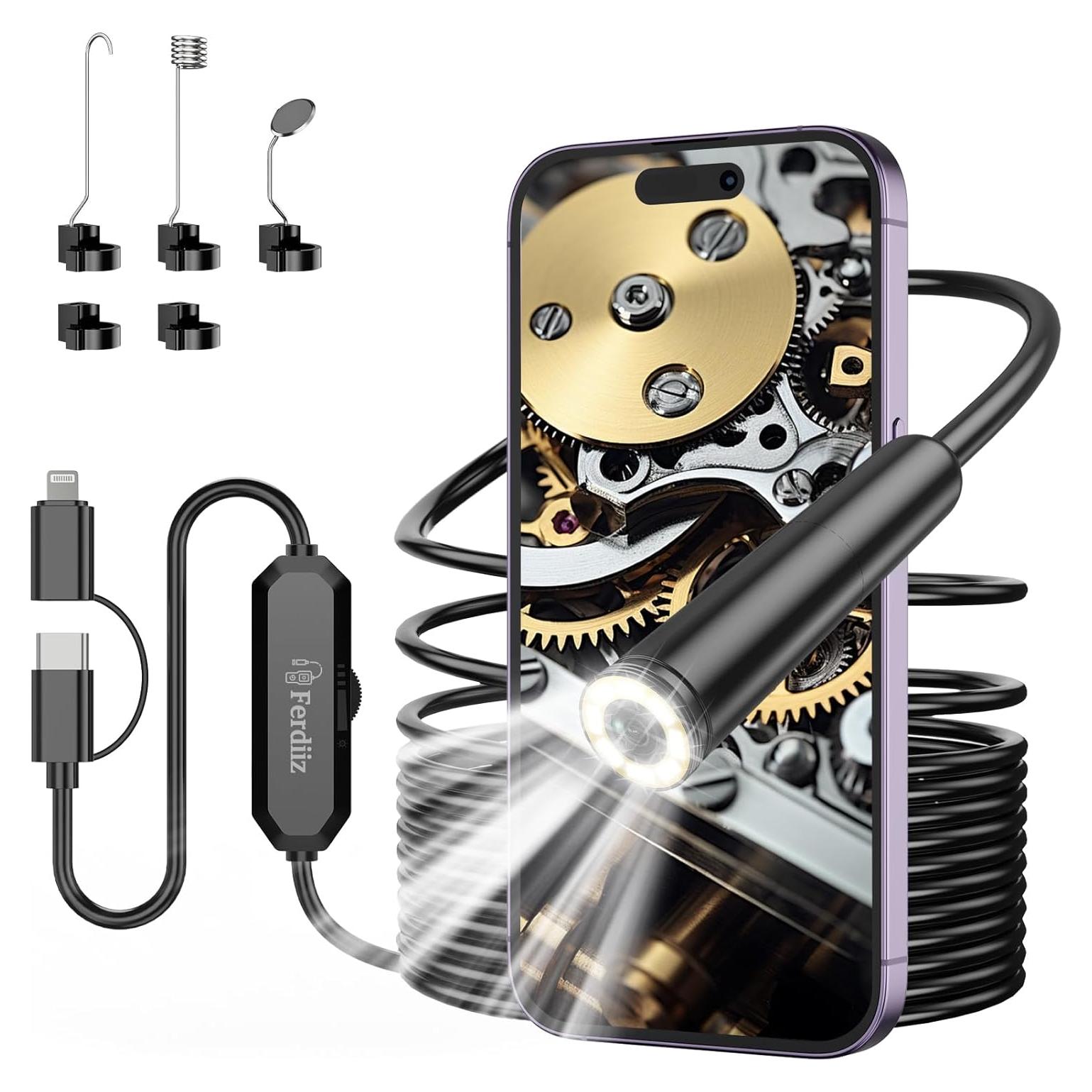 Cámara Endoscópica Ferdiiz AN112-5m 1920P HD 5m IP67