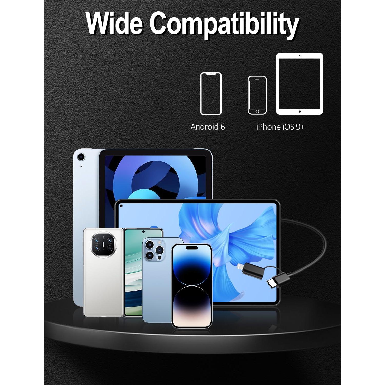 Cámara Endoscópica Ferdiiz AN112-5m 1920P HD 5m IP67