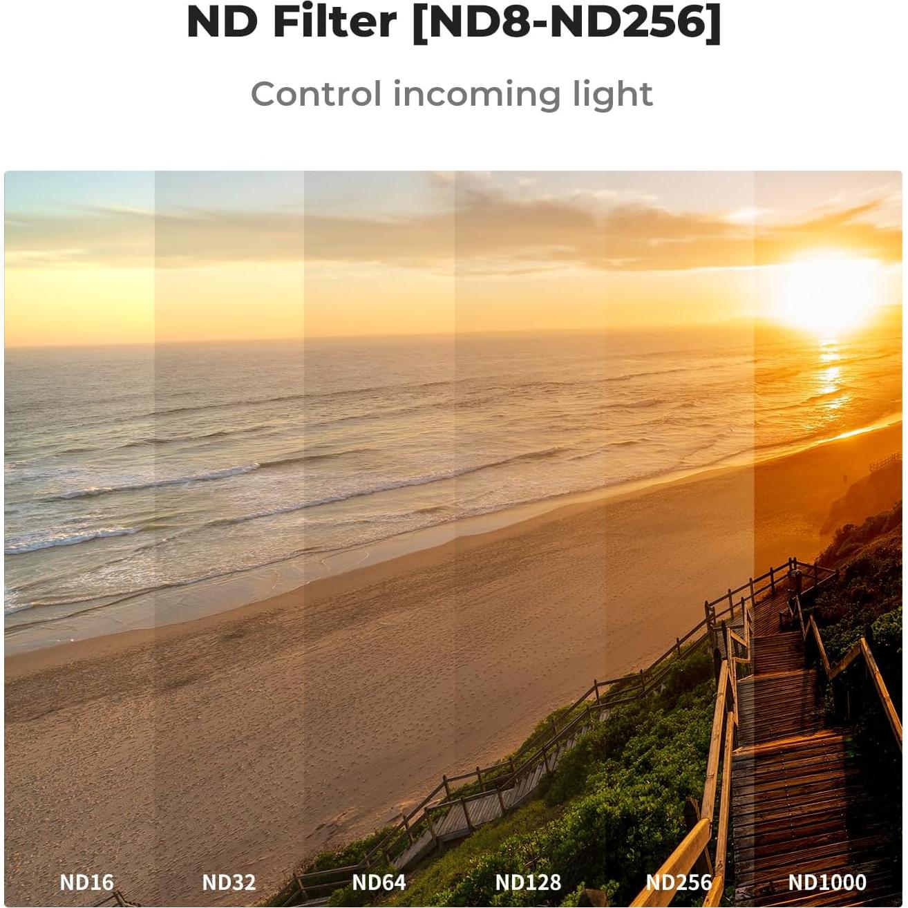 Kit de Filtros K&F Concept 16 Piezas para DJI Mini 4 Pro