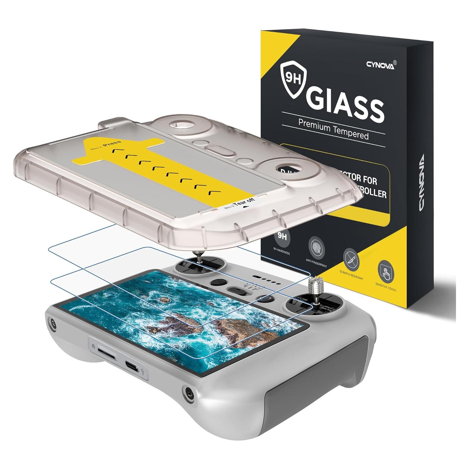 Protector de Pantalla CYNOVA DJI RC2 Vidrio Templado 9H