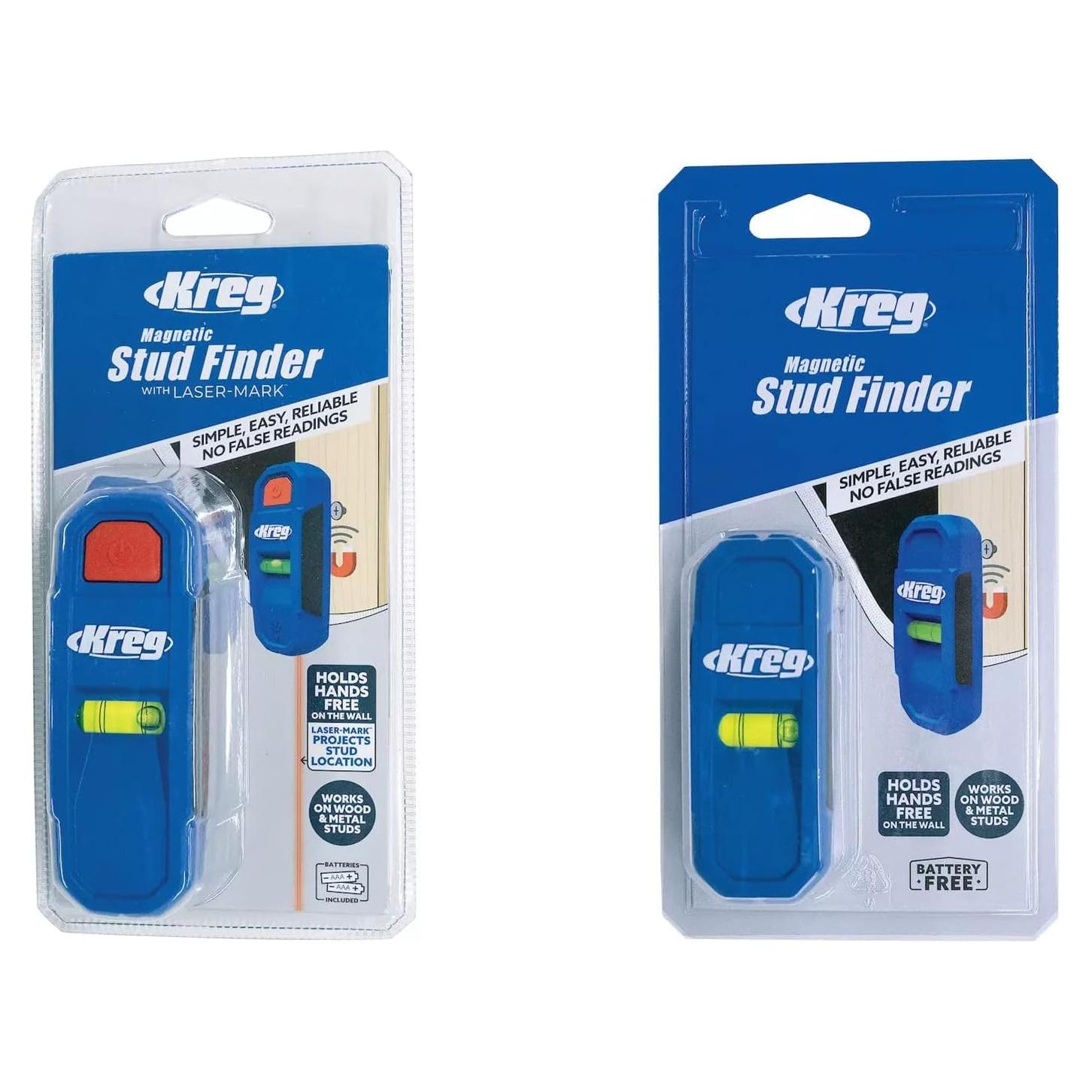 Buscador de Vigas Magnético Kreg KMM1000 y KMM1000LZ con Láser