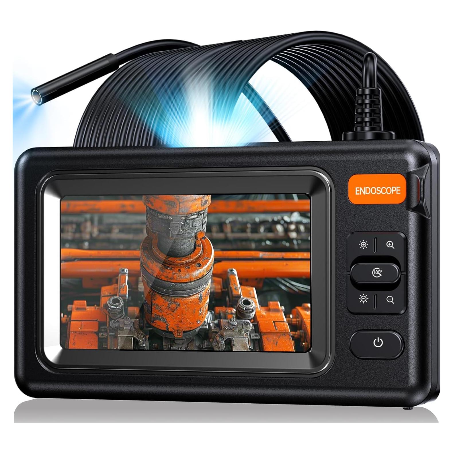 Cámara Endoscópica Anhendeler 5m HD 1080P Impermeable IP67