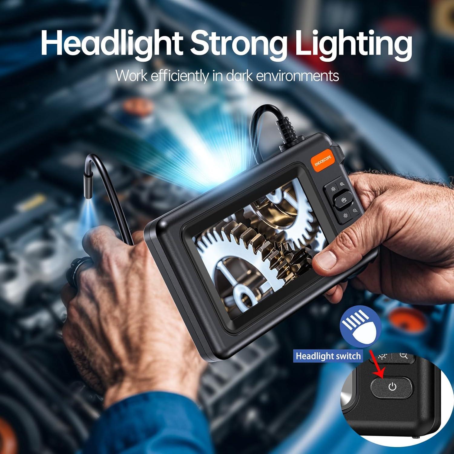 Cámara Endoscópica Anhendeler 5m HD 1080P Impermeable IP67