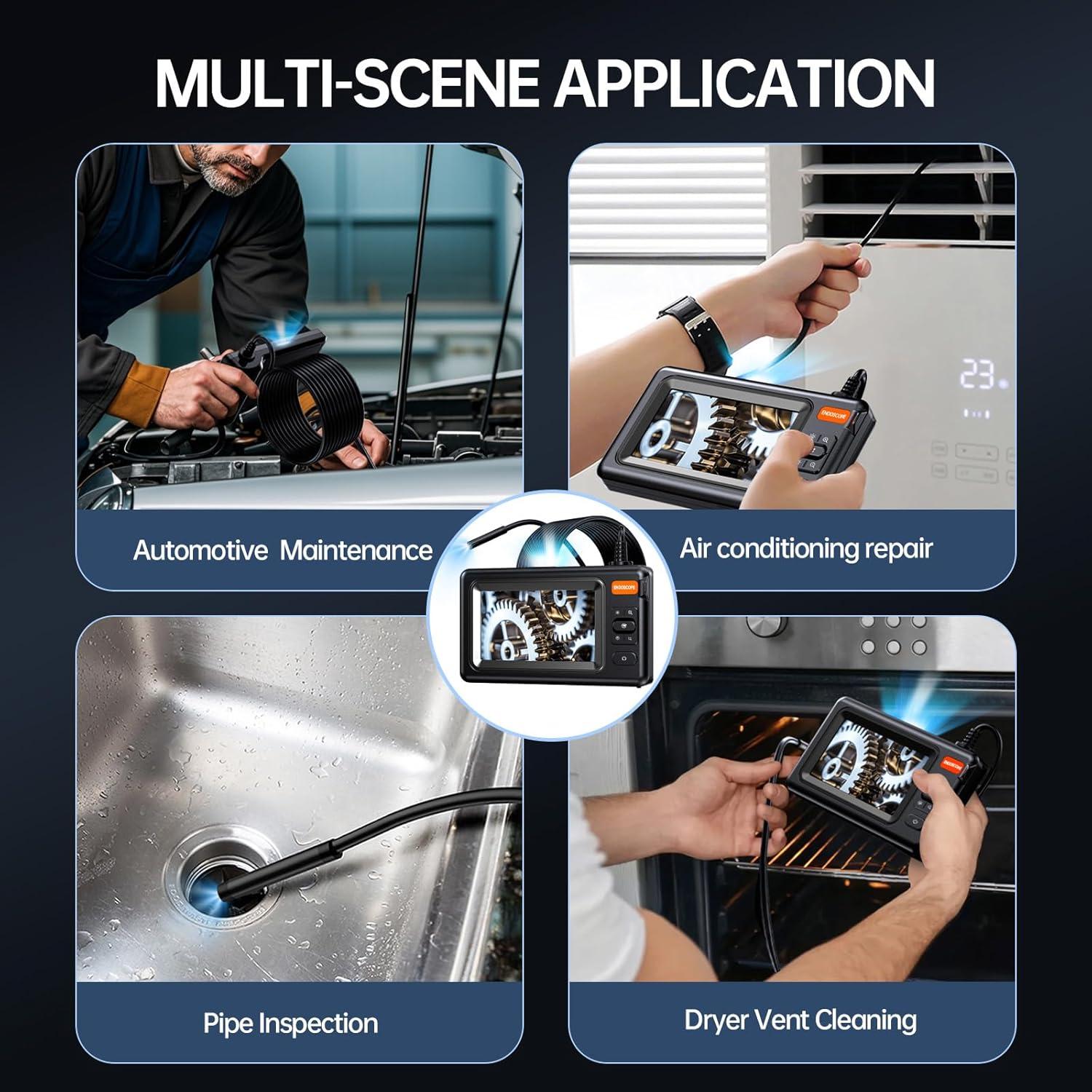 Cámara Endoscópica Anhendeler 5m HD 1080P Impermeable IP67