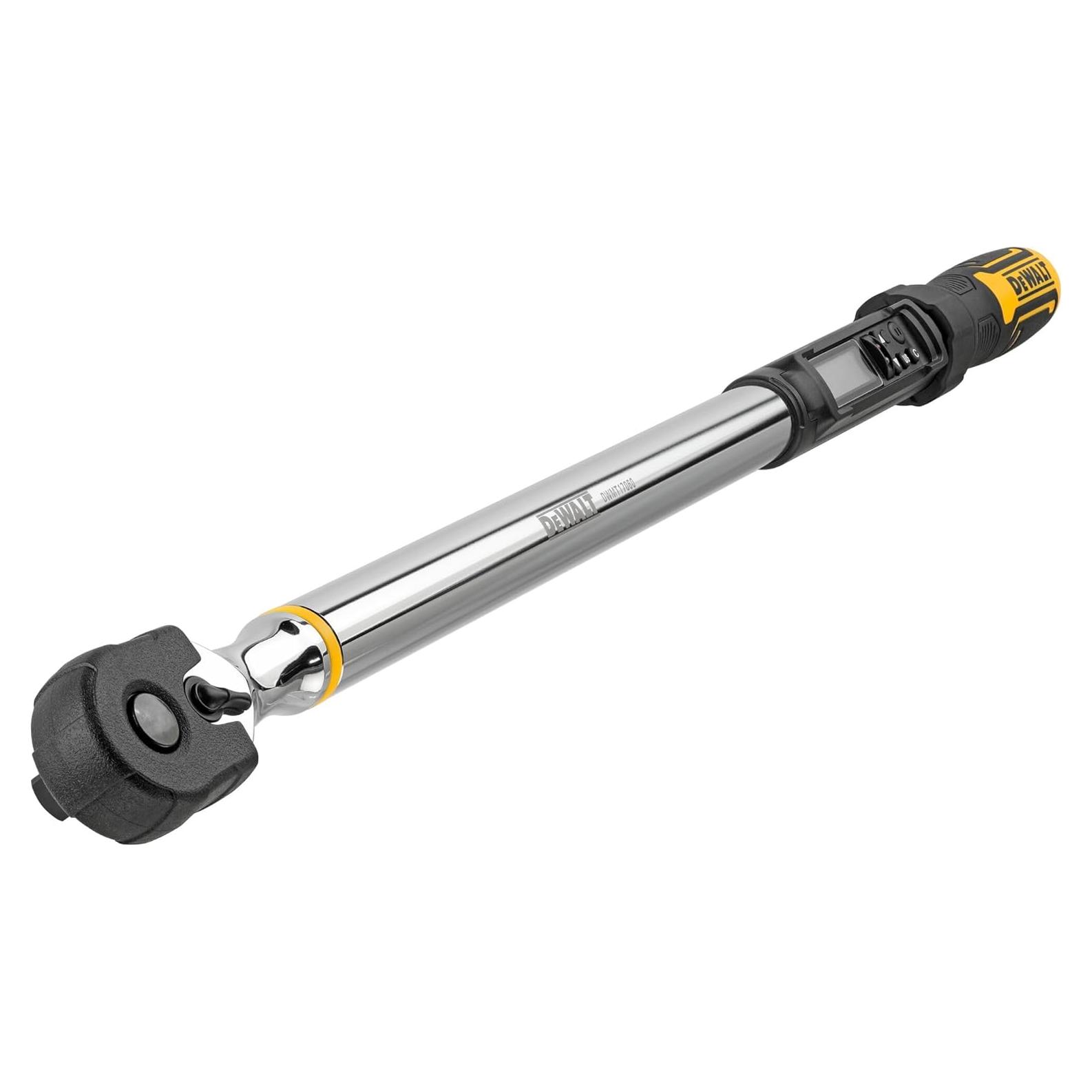 Llave de Torque Digital DEWALT 1/2" 50-250 lb-pie (7-339 Nm)