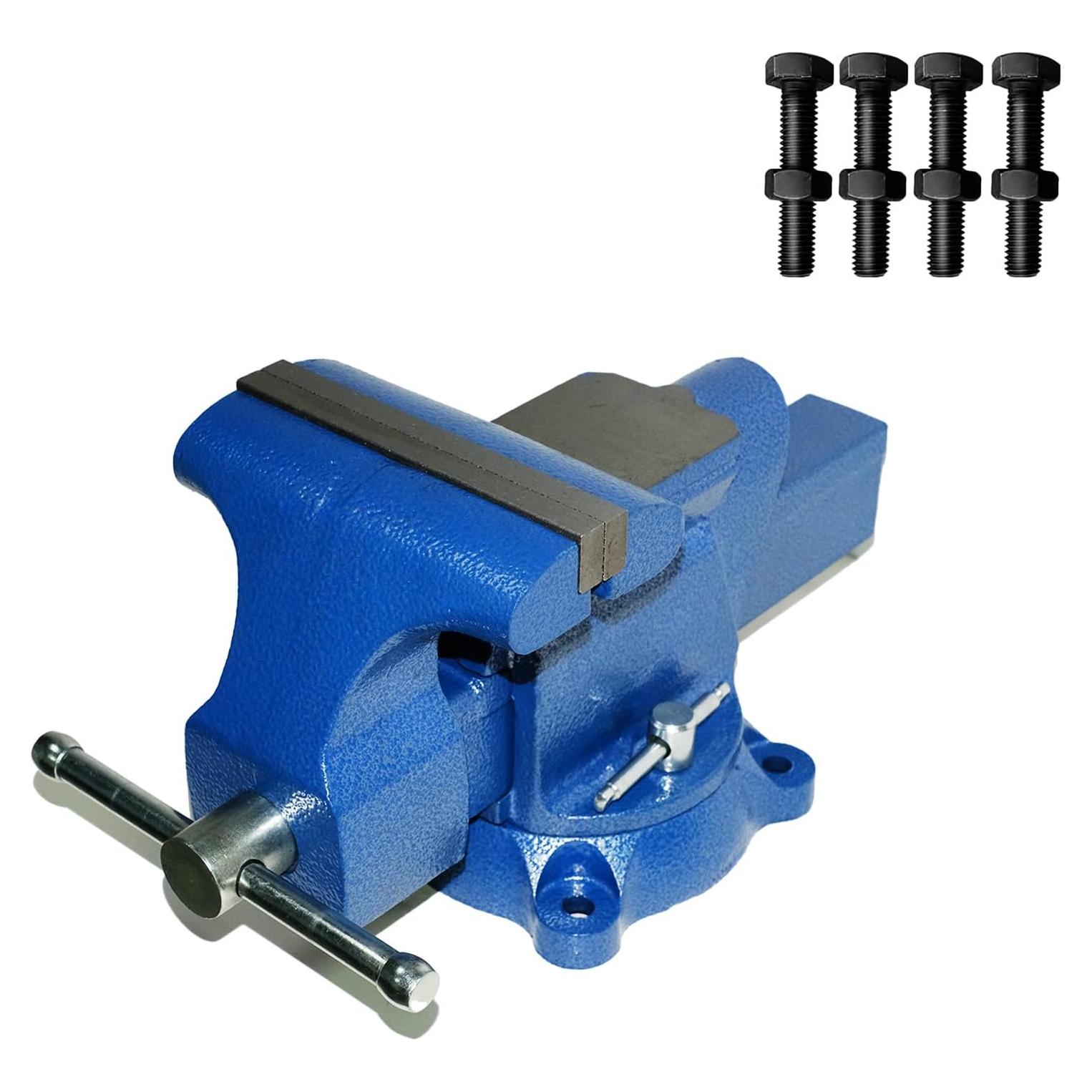 Prensa de Banco PPUMP 15.2 cm Hierro Fundido Azul