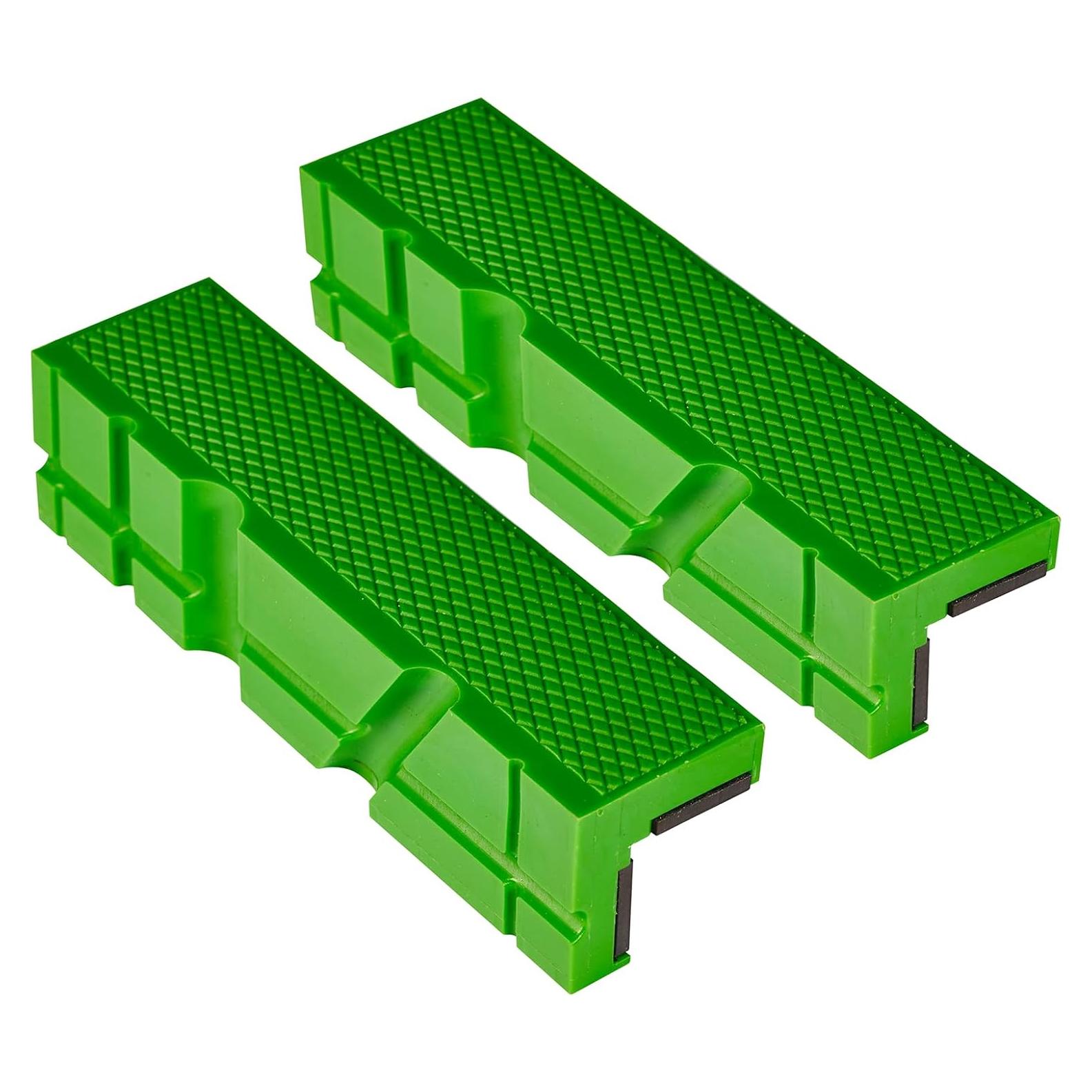 Mandíbulas de Sargento TRISENSE TPU 15.24 cm Verde 1 Par