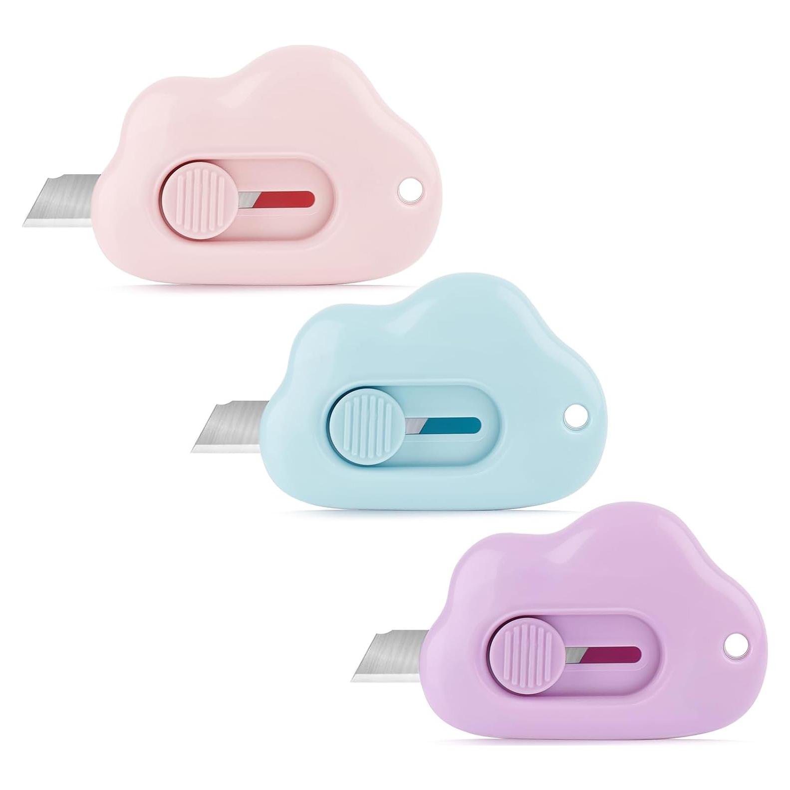 Cortadores de Cajas IWERP Retráctiles - Paquete de 3 Colores