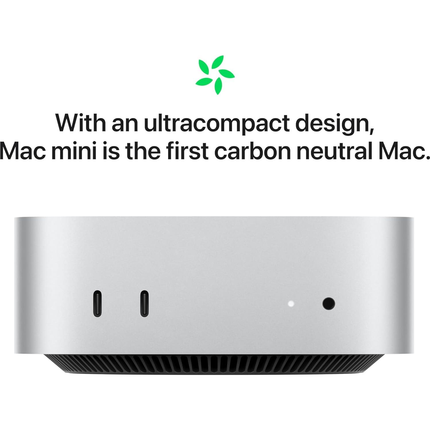 Apple Mac Mini 2024 con chip M4, 16GB RAM, 256GB SSD