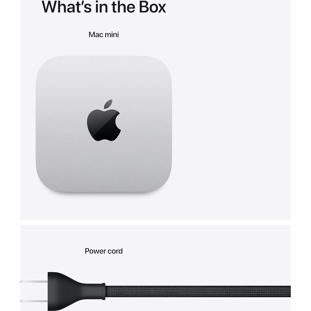 Apple Mac Mini 2024 con chip M4, 16GB RAM, 256GB SSD