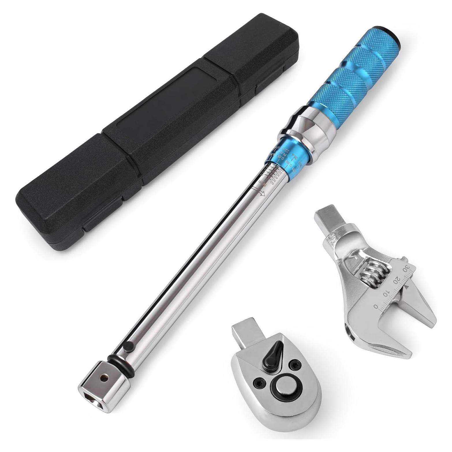 Llave de Torque Ajustable COTOUXKER 5-60 Nm Cabeza Abierta 30mm