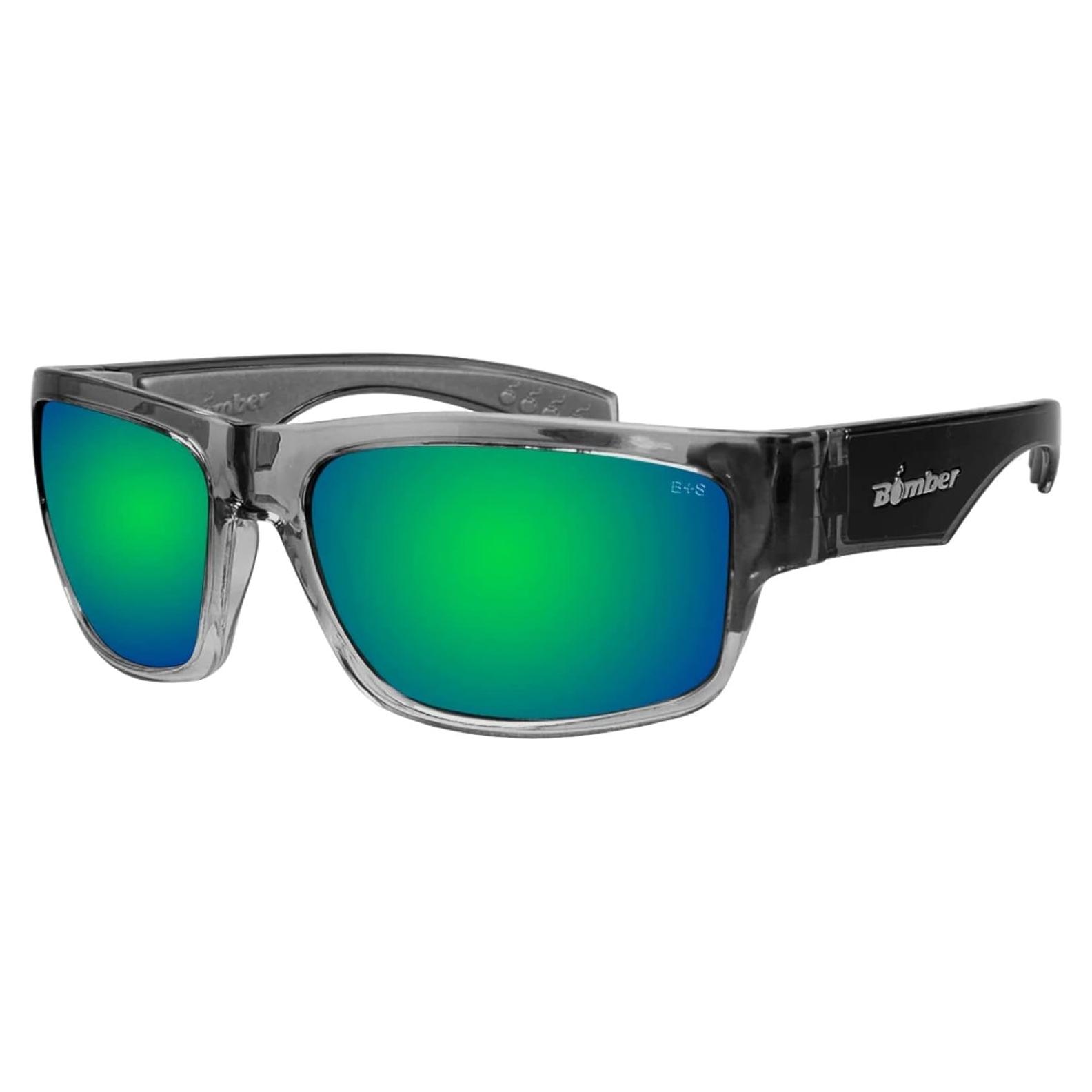 Gafas de Seguridad Bomber TR104GM con Lente Espejado Verde