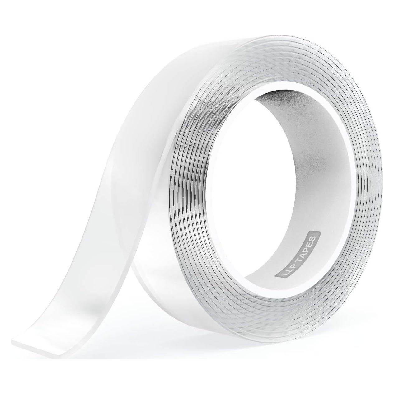 Cinta Nano Doble Cara LLPT 3 cm x 5 m Transparente Fuerte