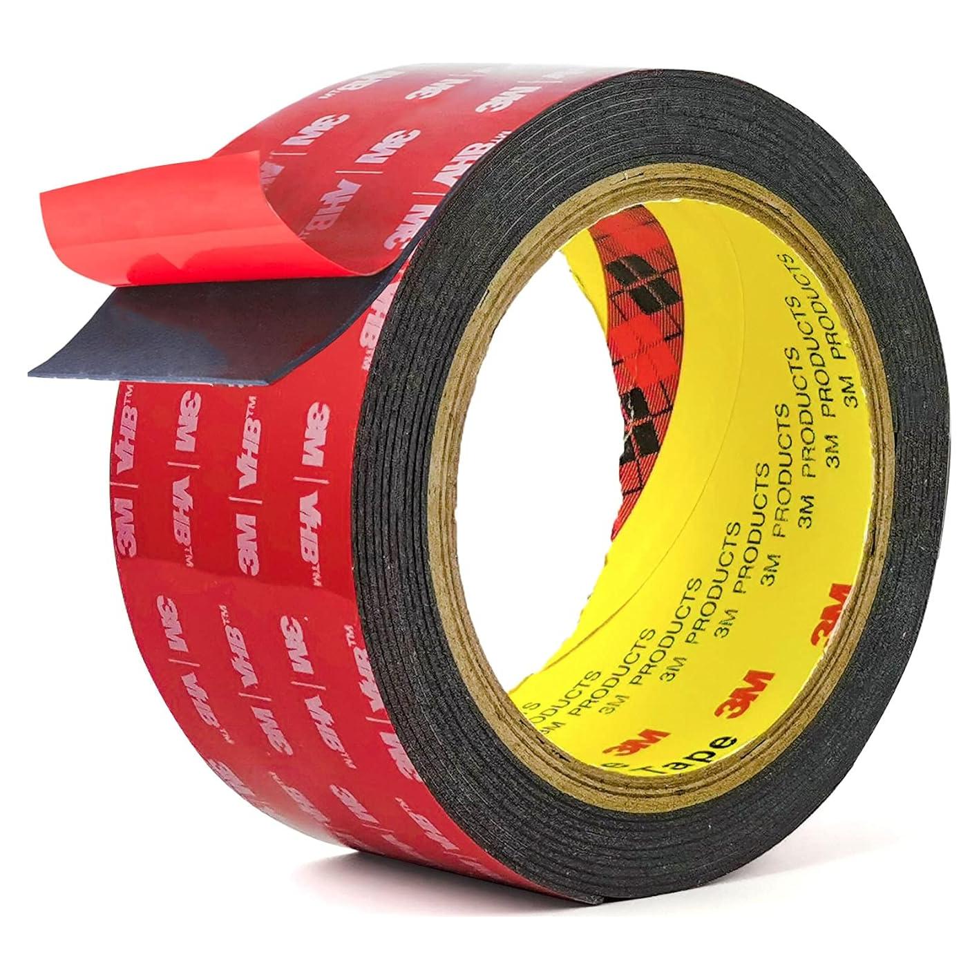 Cinta Doble Cara Adhesiva Fuerte Hasaky 5cm x 3m Impermeable