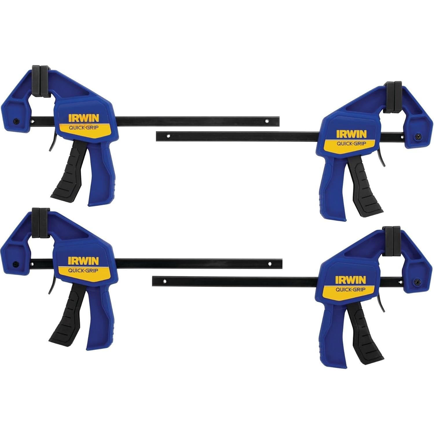 Abrazaderas Mini Bar IRWIN QUICK-GRIP 4 Paquete 15.24 cm