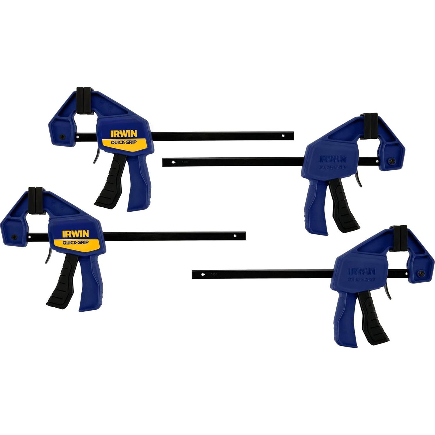 Abrazaderas Mini Bar IRWIN QUICK-GRIP 4 Paquete 15.24 cm