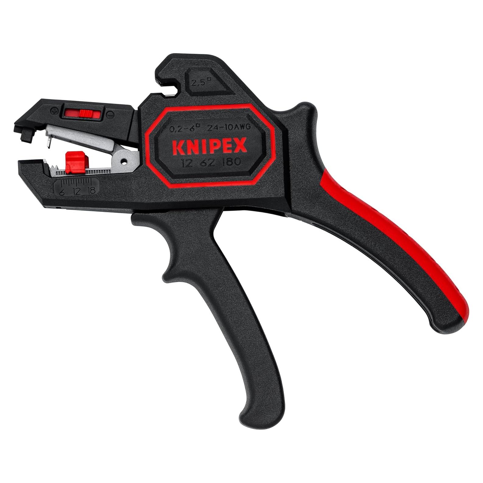 Pelacables Automático KNIPEX 12 62 180, 7.49 cm, Ergonómico