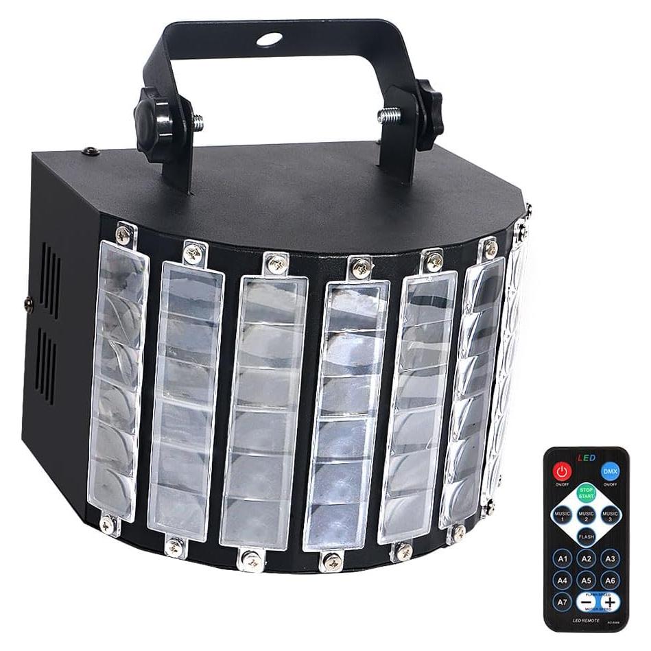 Luz de Escenario DJ LaluceNatz 27W RGB Activada por Sonido