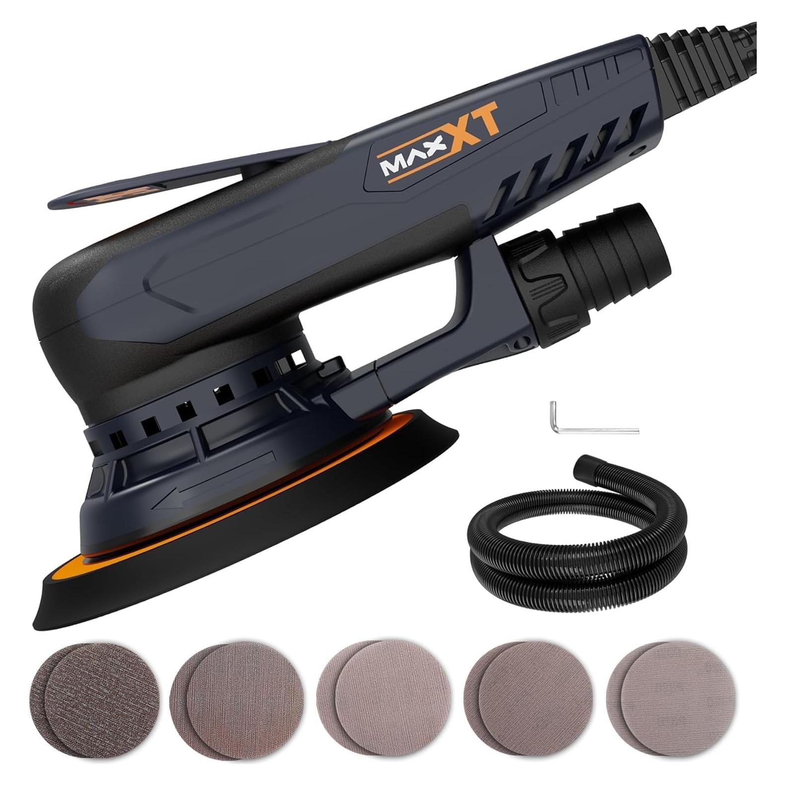 Lijadora Orbital Aleatoria MAXXT 350W 2.5mm con Velocidad Variable