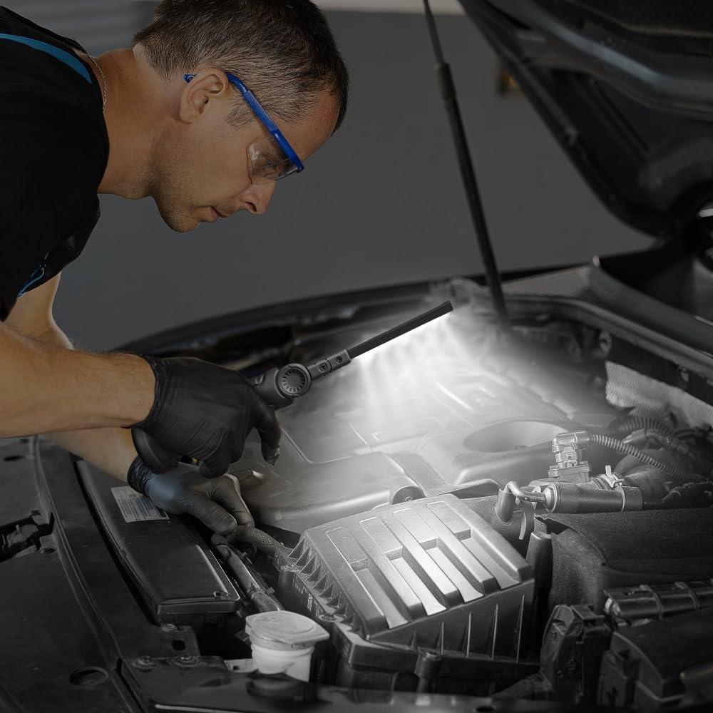 Linterna de Trabajo LED FIBRAVE GZD-001 Recargable 2PCS